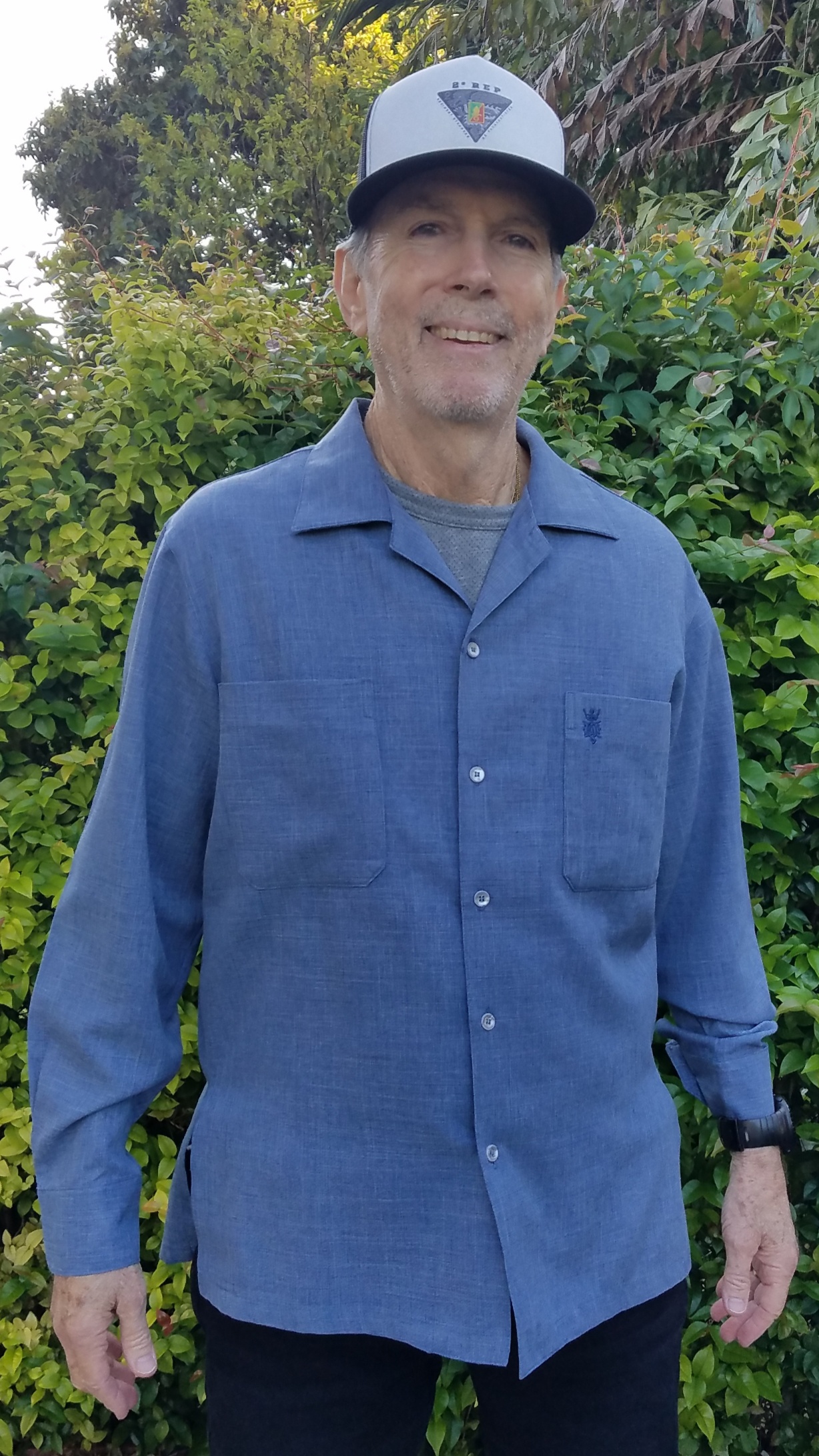 Sonoma Blue Cord Shirt