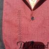 Cuban Retro Shirt Men's Casual Shirt Burgundy Embroidered Made in Miami USA D'Accord 5009