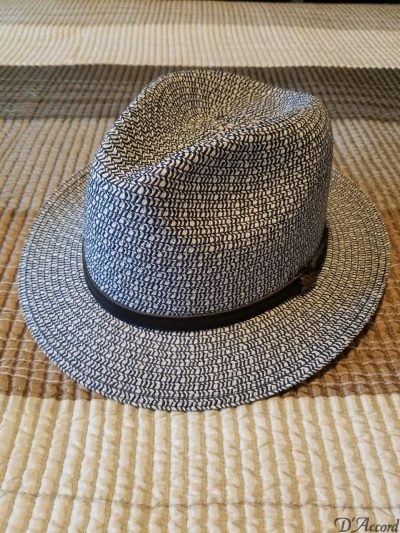 Cuban Hat Authentic Fedora Panama Hat Gray Heather Finish D'Accord 1111