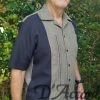 Men’s Cuban Shirt Collar Guayabera Shirt White Coral D’Accord 5031