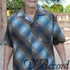 Mens Casual Shirt Exclusive Design Print Micro Fiber Brown D'Accord 5980