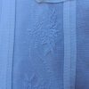 Men's Authentic Embroidered Front Guayabera Style Shirt White D'Accord 2340