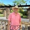 Men's American Guayabera Coral Embroidery Made in USA D'Accord 2383