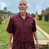 Men's American Guayabera Burgundy/ Guinda Embroidery Made in USA NEW ! D'Accord 2348-ONLY 7 Pieces Left !